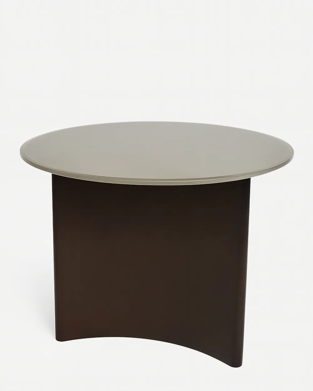 Modica coffee table — 10 mm tempered glass top paired with an SS electroplated frame, complete with discreet rubber buffers for added prote…