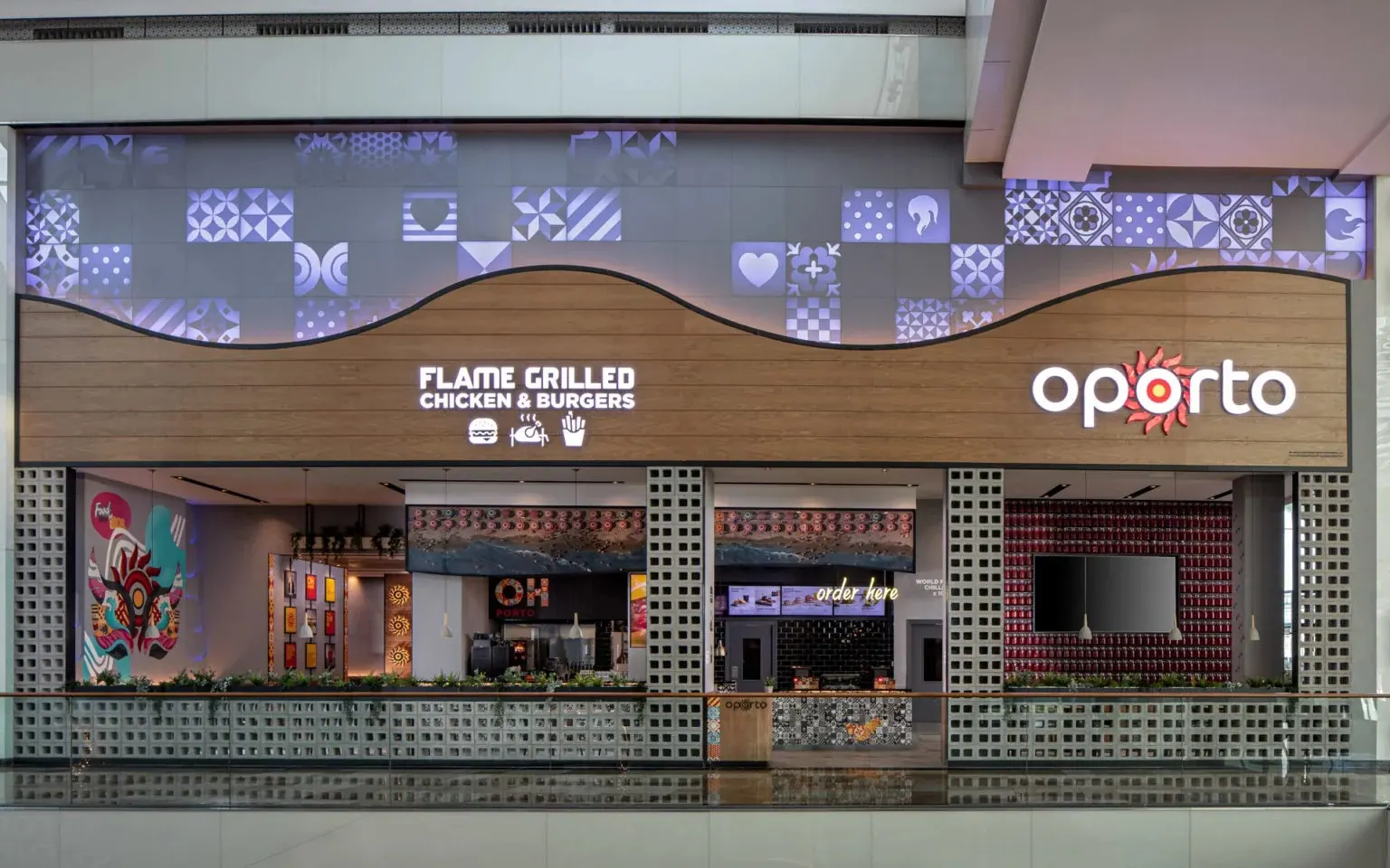 Oporto Restaurant — furnished by Interior Three Sixty