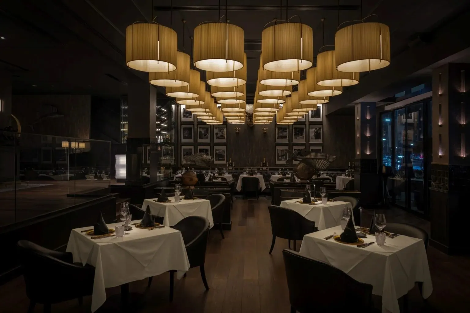 Reef and Beef Restaurant — furnished by Interior Three Sixty