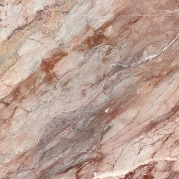 Pink marble slab