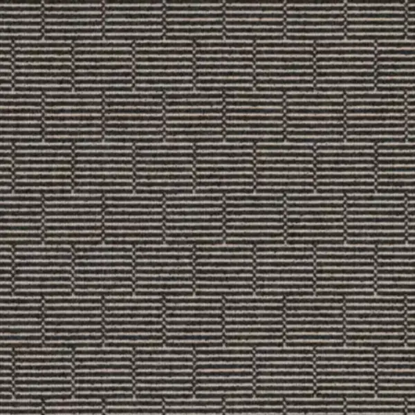 Fine Rib Ebony — pattern upholstery finish swatch