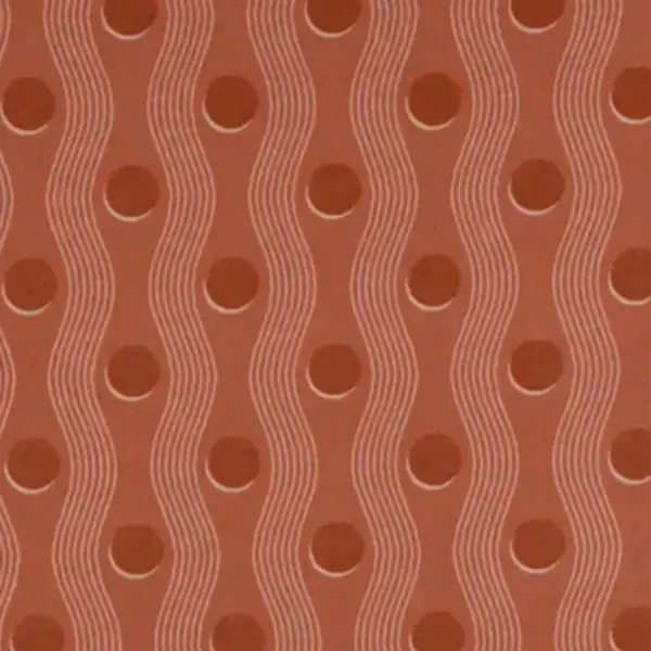 Ripple Rust — pattern upholstery finish swatch
