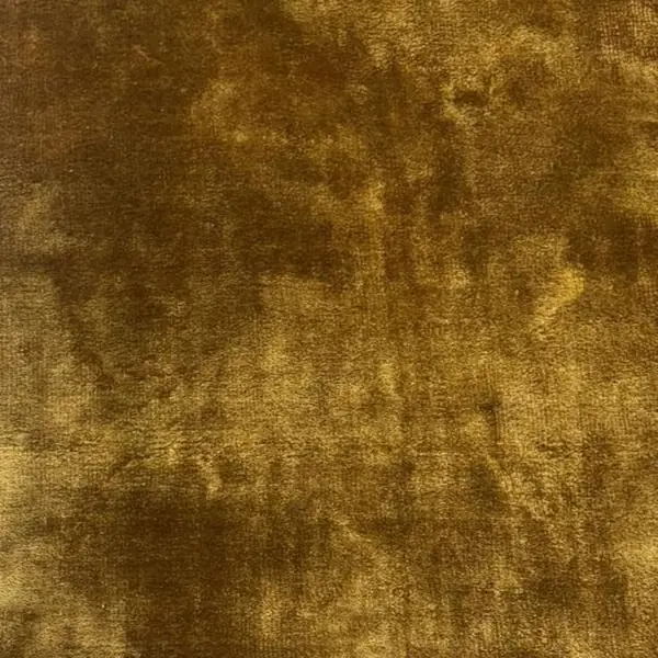 Mustard Yellow — velvet upholstery finish swatch