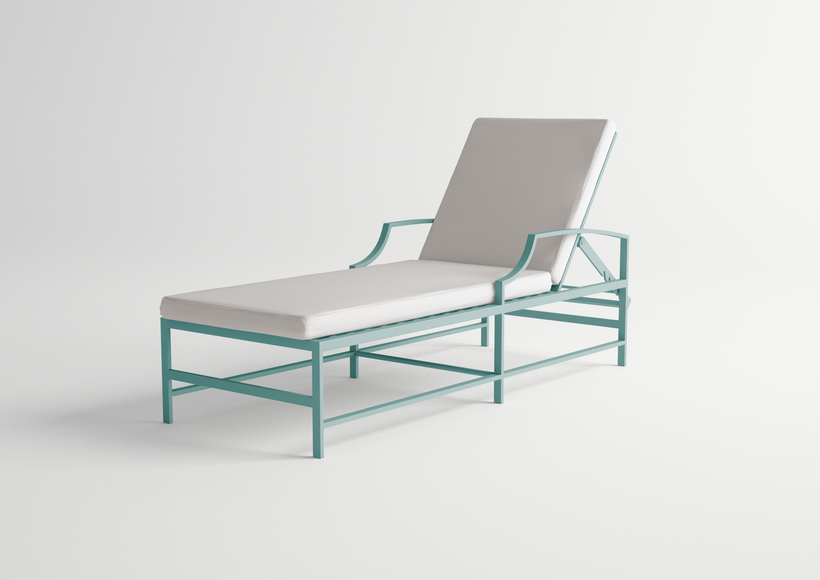 Agosto Sunlounger (No Wheels)