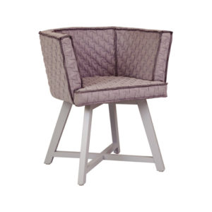 Cage Tessuto Lounge Armchair