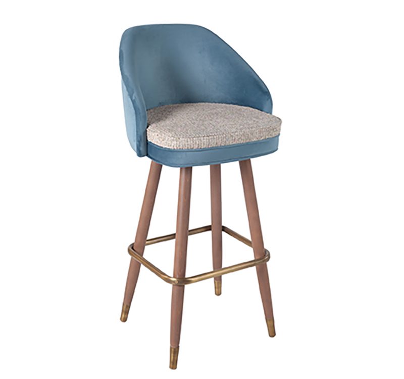 Dovell Beech Back Barstool