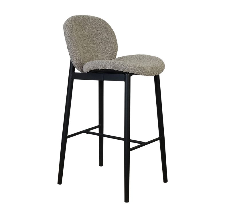 Flanders Barstool Sheepskin