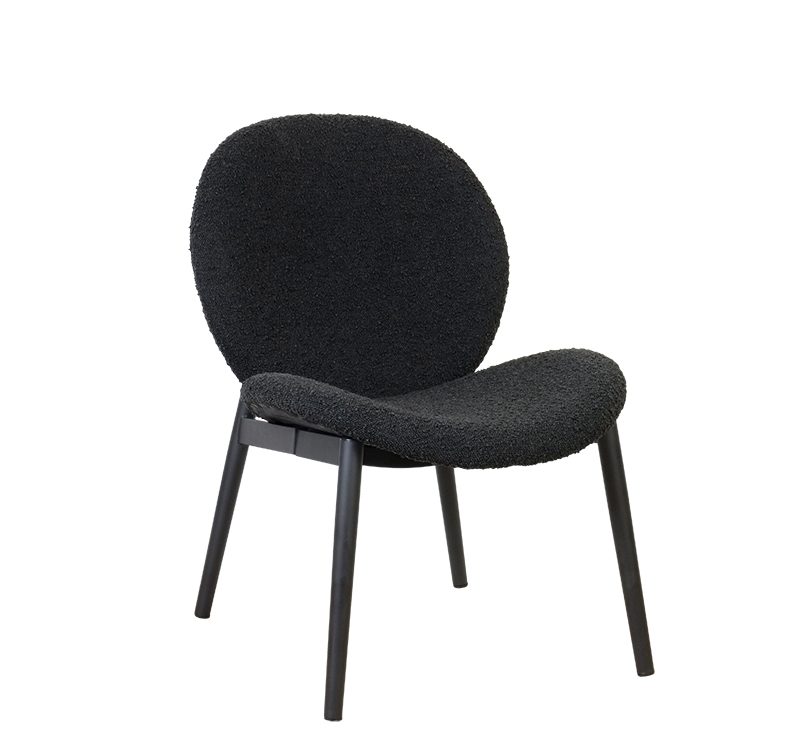 Flanders Lounge Chair Black DC2635- 12A