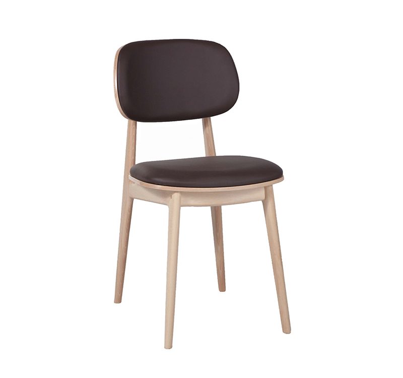 Friuli Oak Chair Seat And Back Upholstered