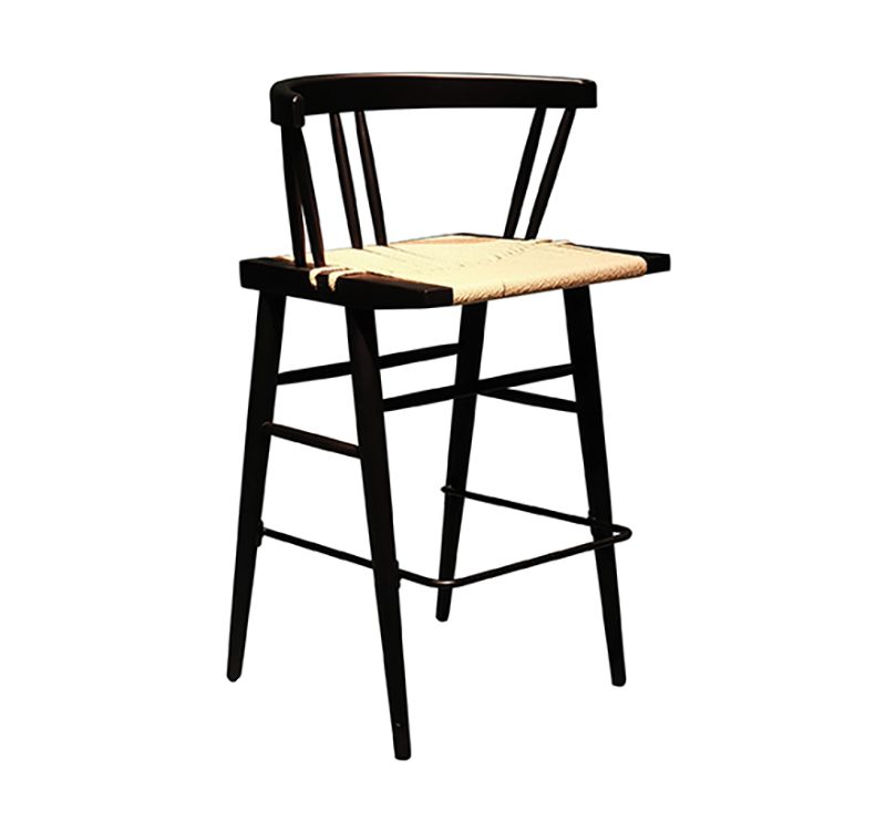 Hiroki Barstool With Back