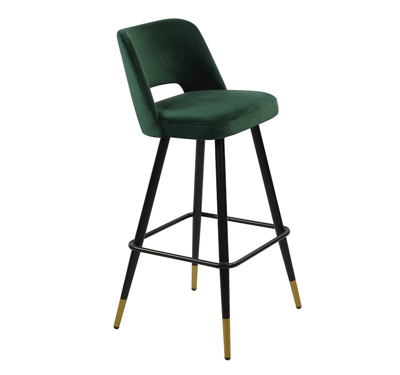 Hug Metal Low Back Barstool