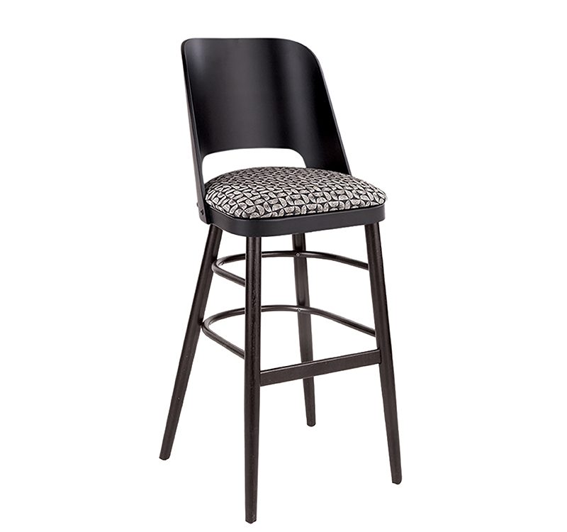 Hug Tessuto Barstool Seat Upholstered