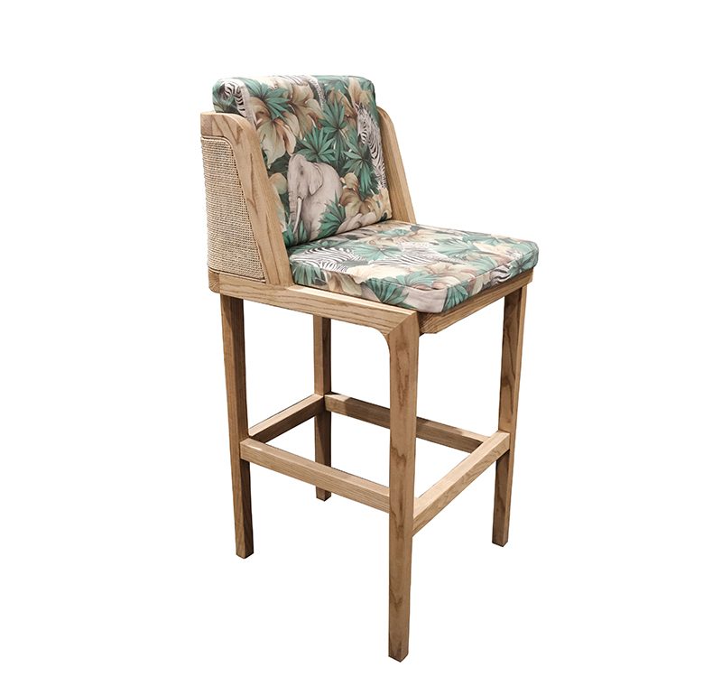 Leeds Ash Wood Barstool