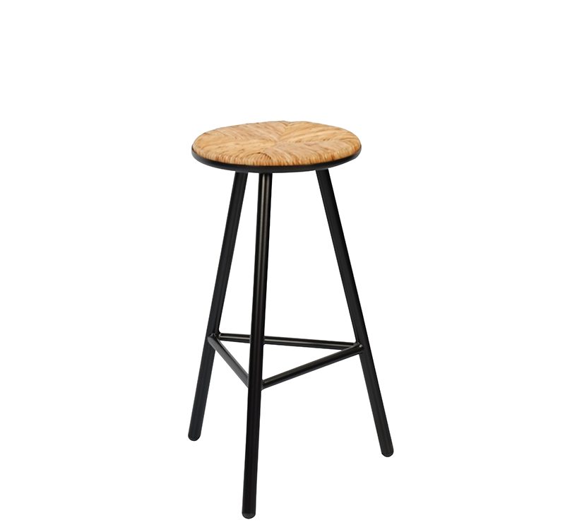 Oslo Iron Rice Barstool Alu