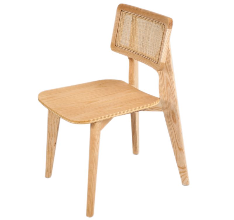 Rien Beech Wood Chair Seat Upholstered