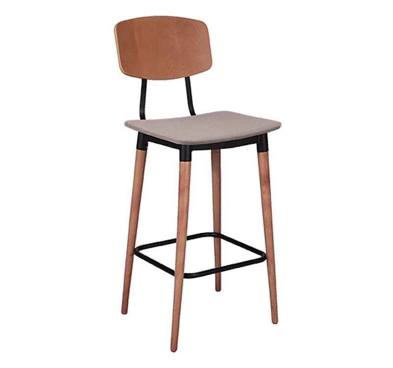 Stories Upholstered Barstool