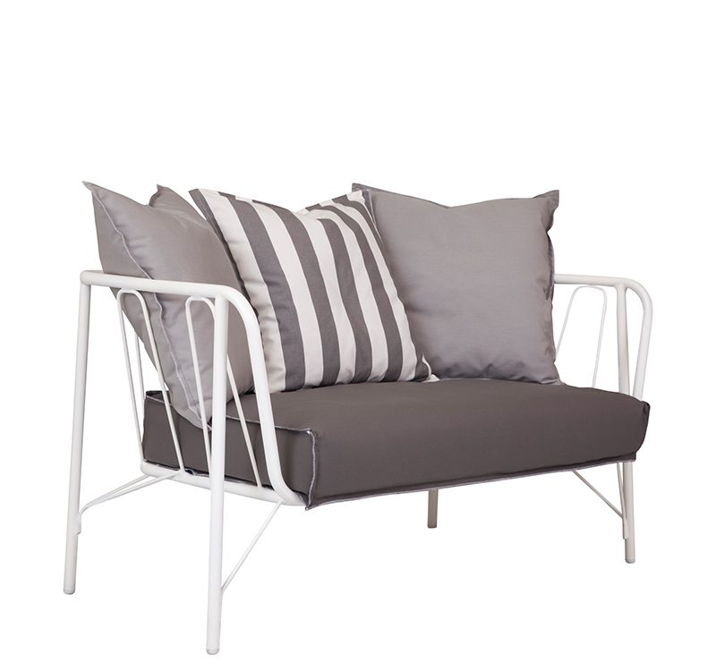 Gloria Alu Sofa 2 Seater