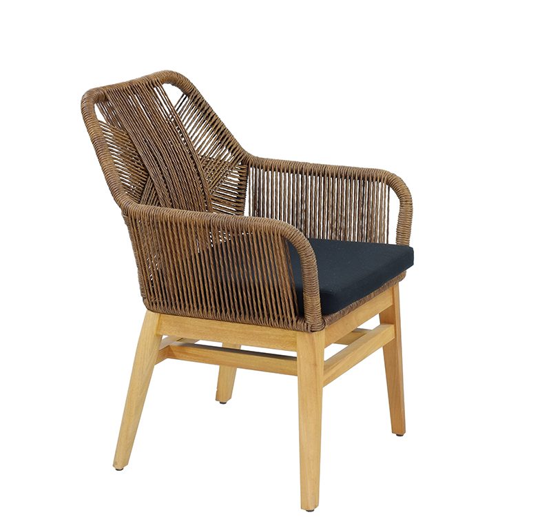 Melvin Wood Armchair Iroko