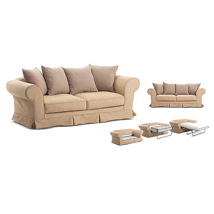 Roma 3 Seater Sofa Bed