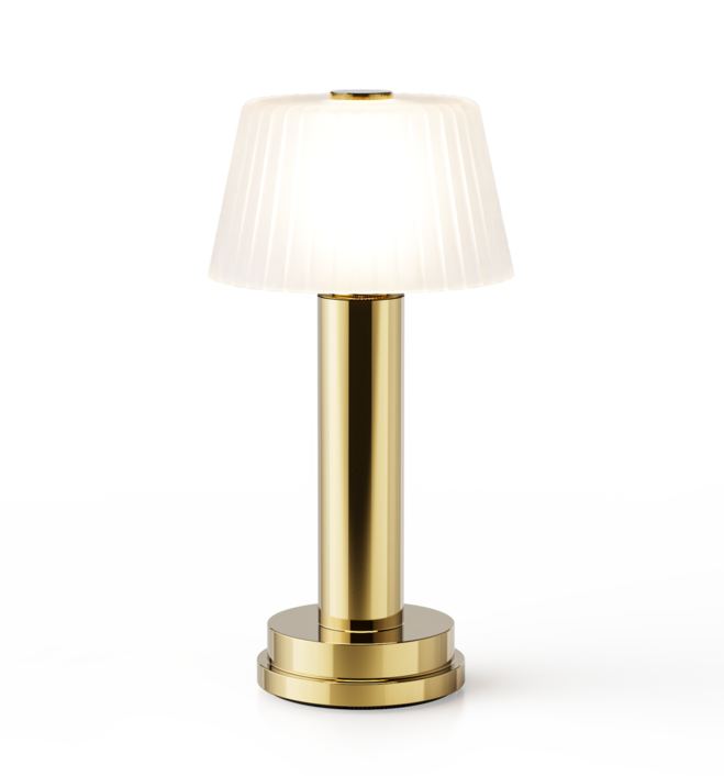 Victoria Brass Frosted Glass Shade