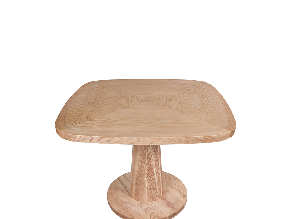 Nook Table Base Ash Wood Dia 600 MM