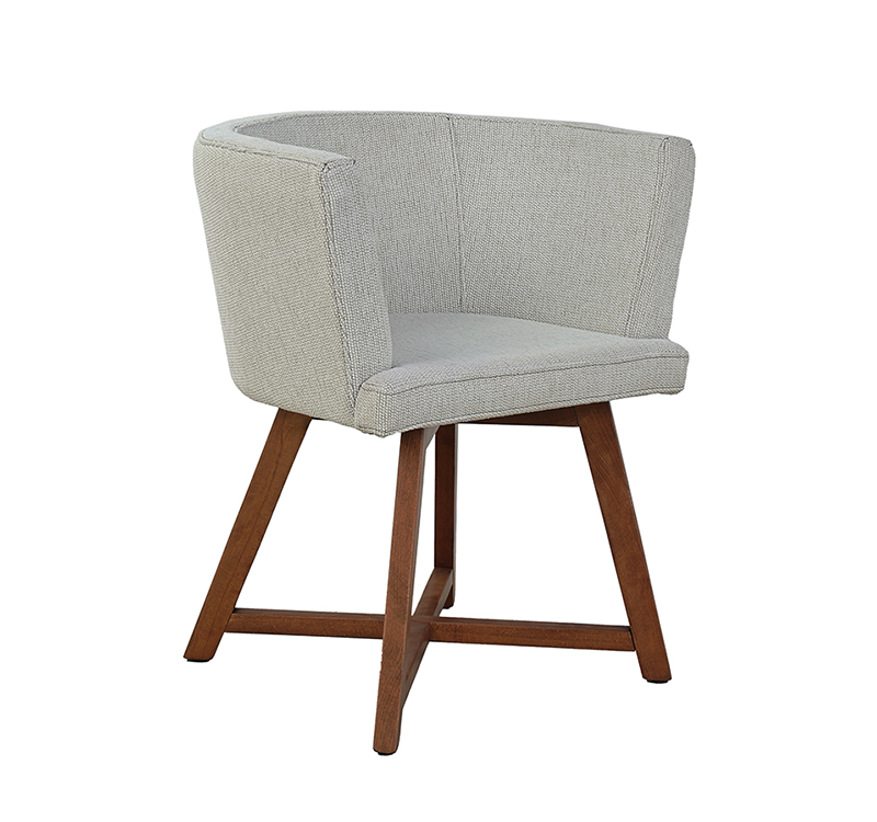 Cage Tessuto Dining Armchair