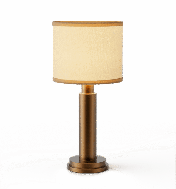 Elizabeth Aged Brass Cotton Drum