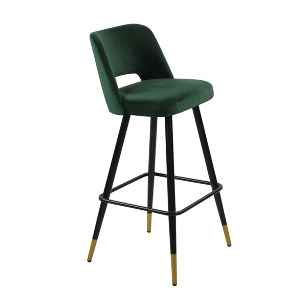 Hug Steel Low Back Semistool With Back