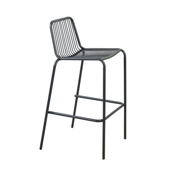 Logan Barstool With Back Beige