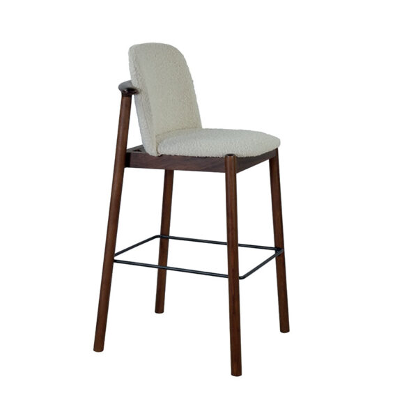 Lubeck Semistool With Back