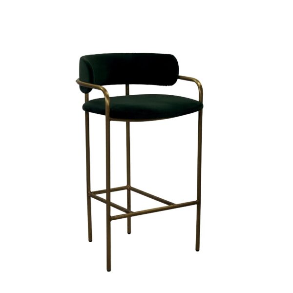 Martinez Semistool With Back