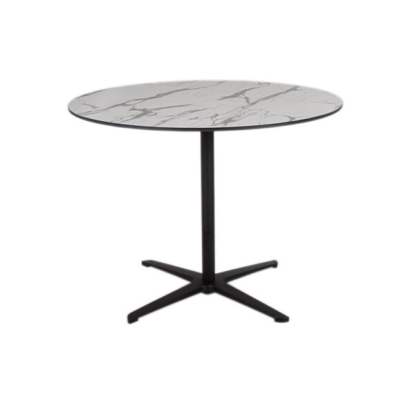Modica Aluminum Table Base White