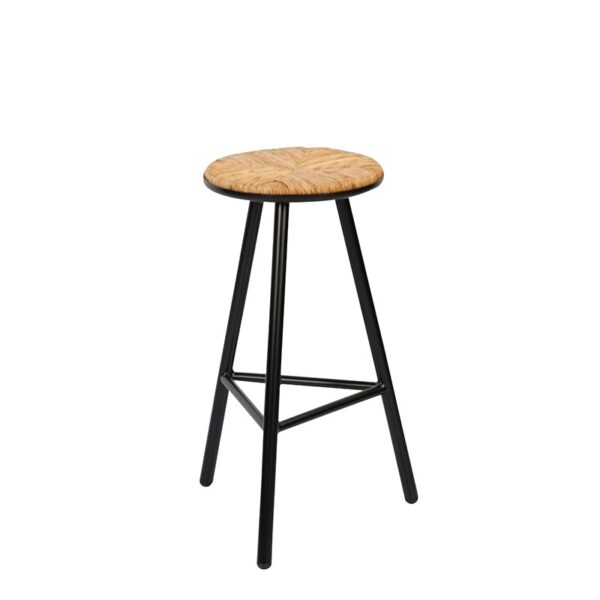 Oslo Al Straw Semistool Without Back
