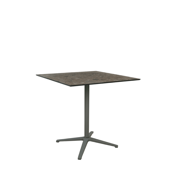 Ragusa Aluminum Table Base Black White