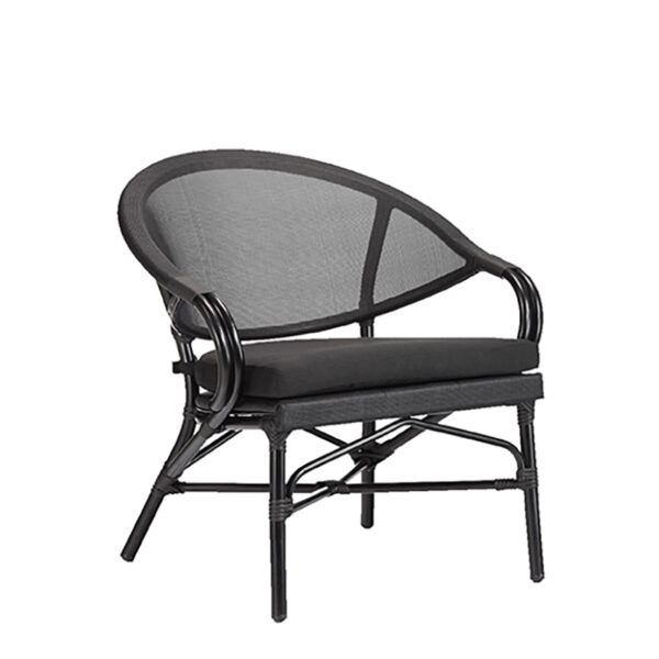 Saint Germain Lounge Armchair Black