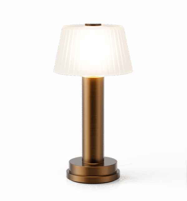 Victoria Aged Brass Frosted Glass Shade