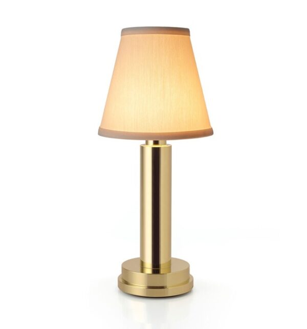 Victoria Brass Cotton Shade